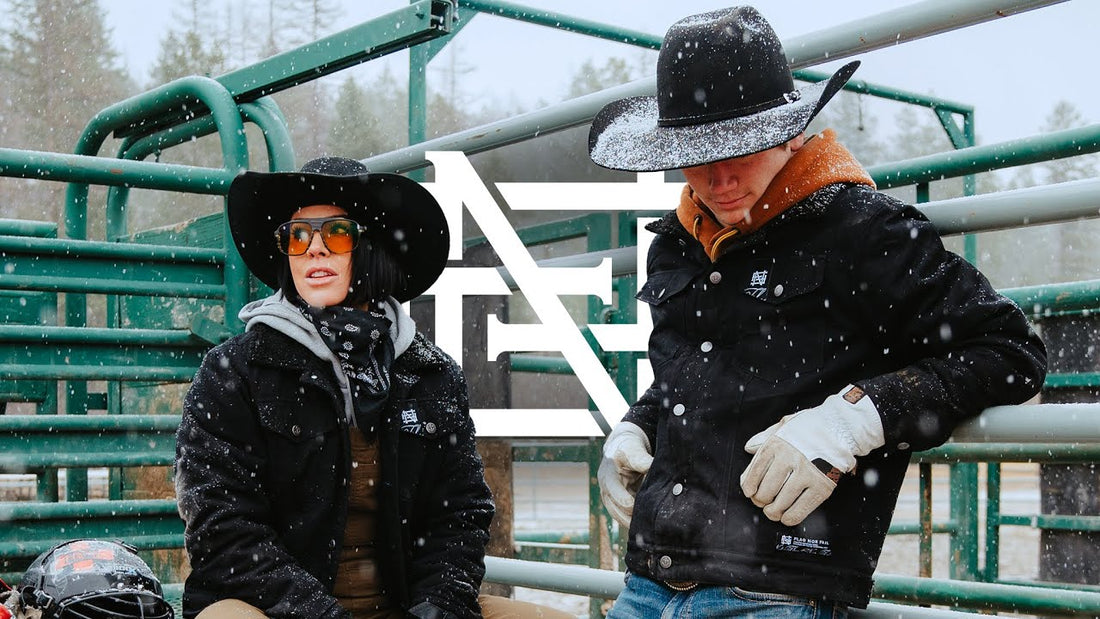 WINTER BULL RIDING IN MONTANA