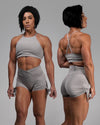 WOMENS RIBBED BUNDLE - GREY