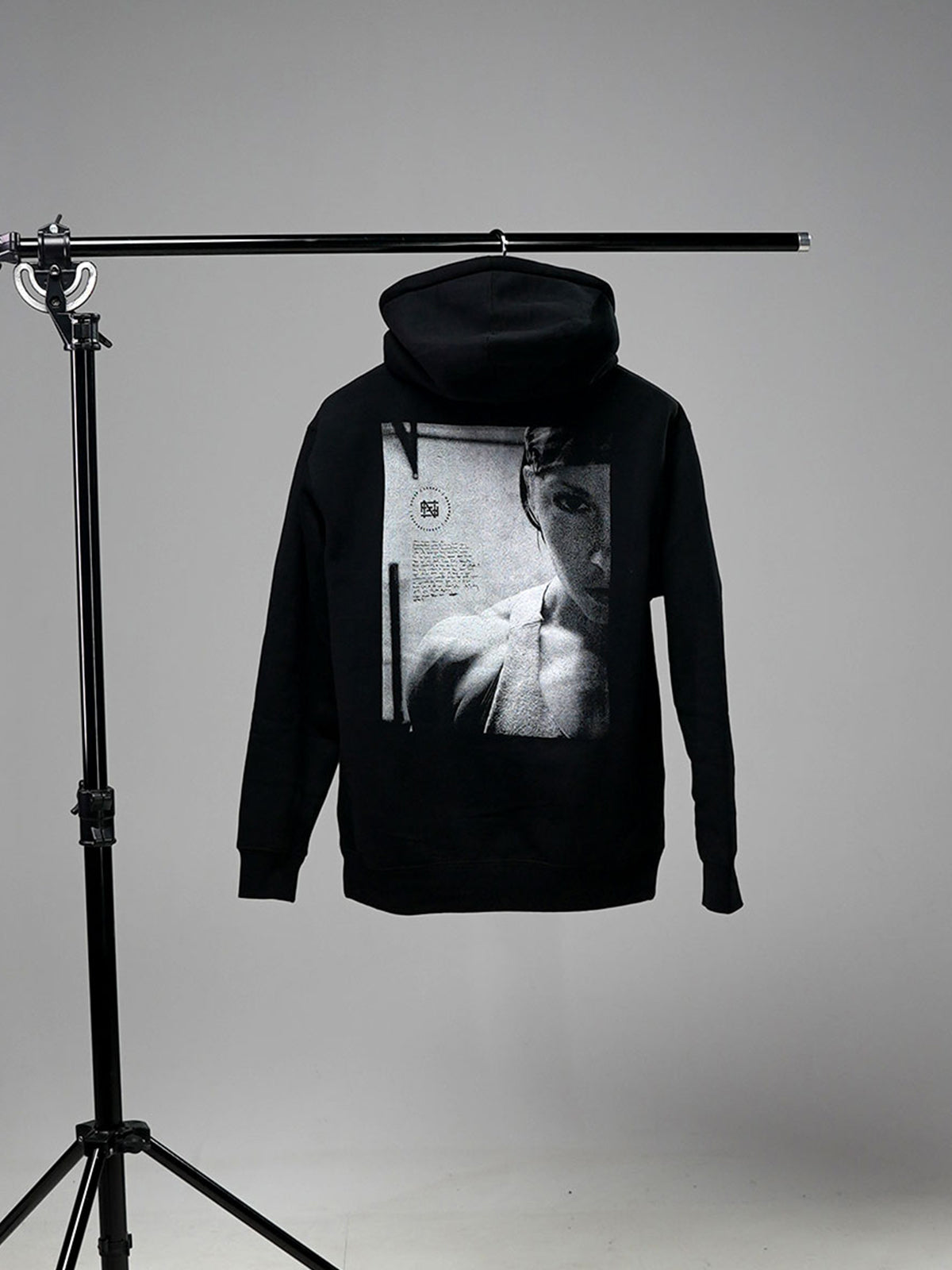 NOW MORE THAN EVER HOODIE - BLACK