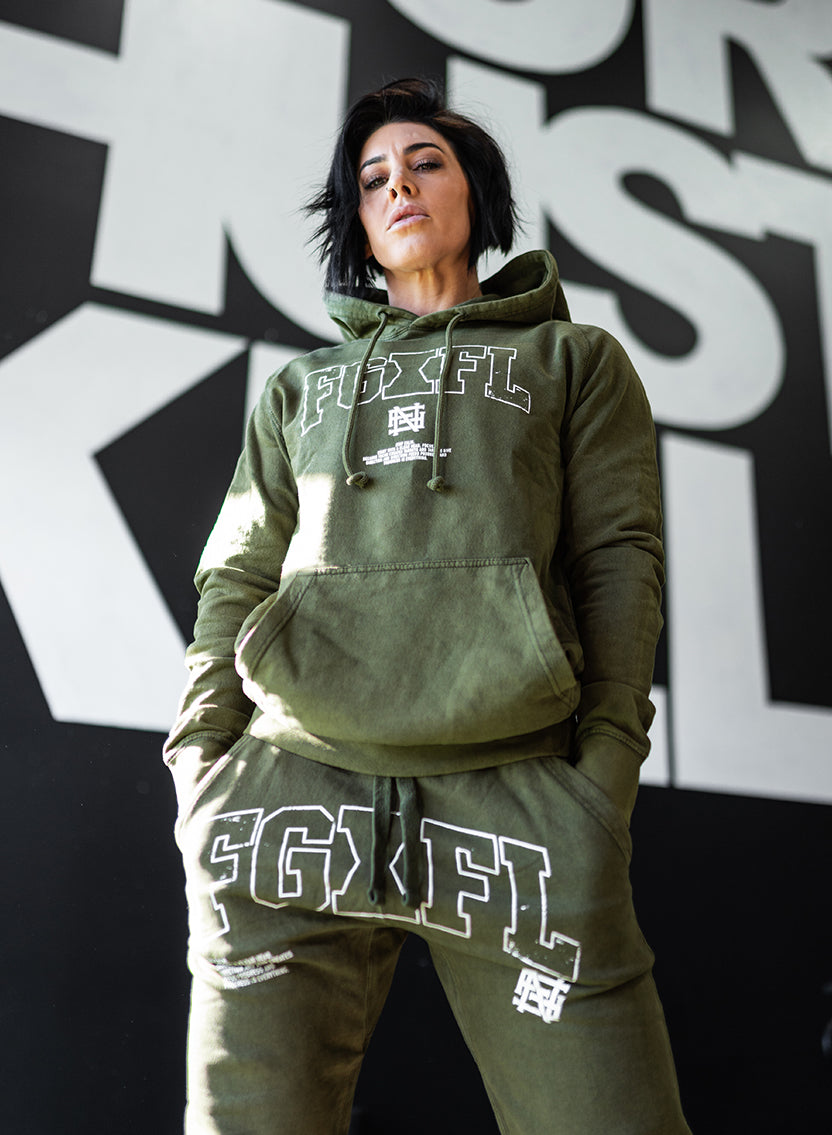 ARCH HOODIE - OLIVE