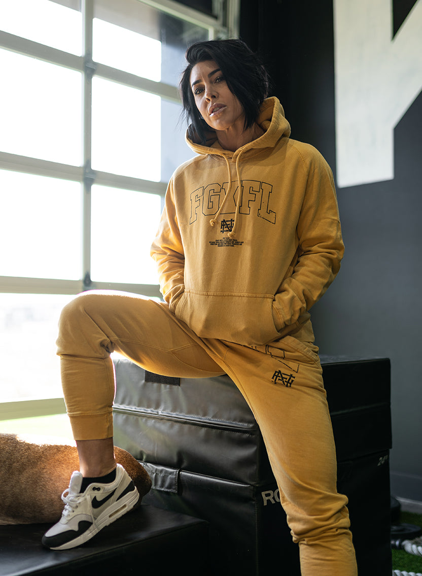 ARCH HOODIE - GOLD
