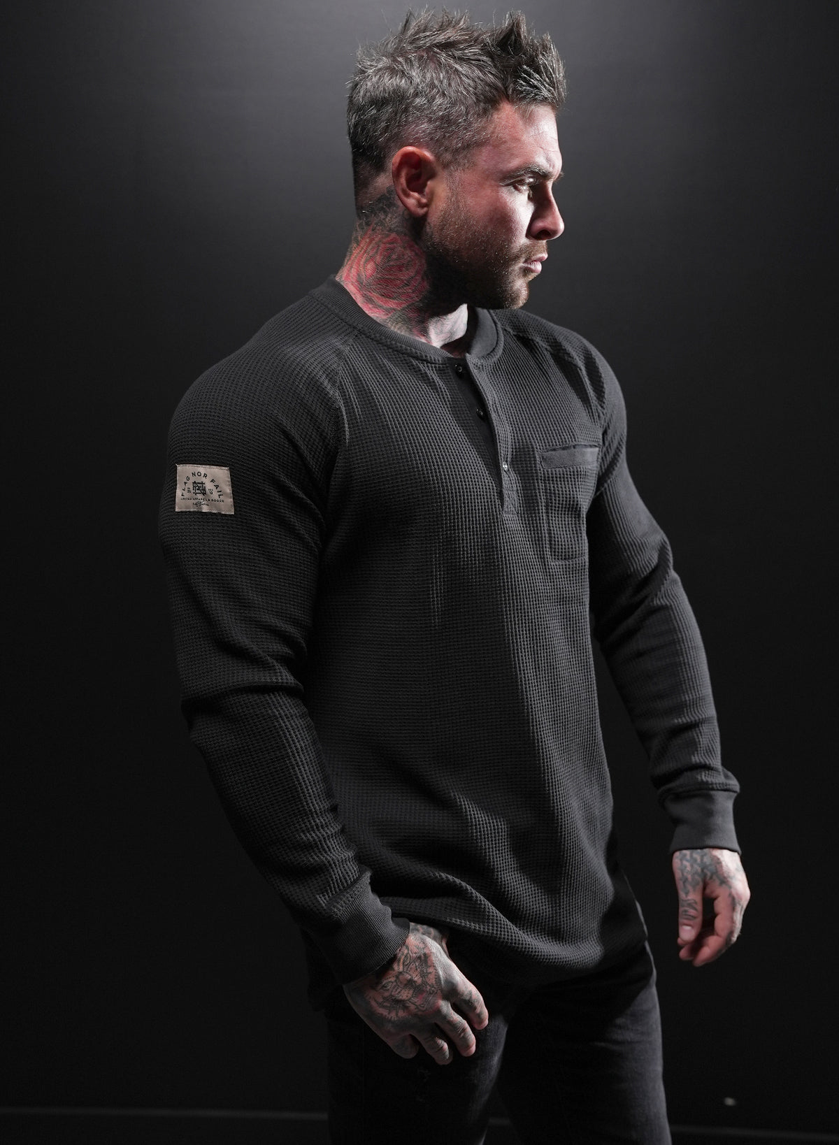 MEN'S FOREVER HEAVYWEIGHT THERMAL - BLACK