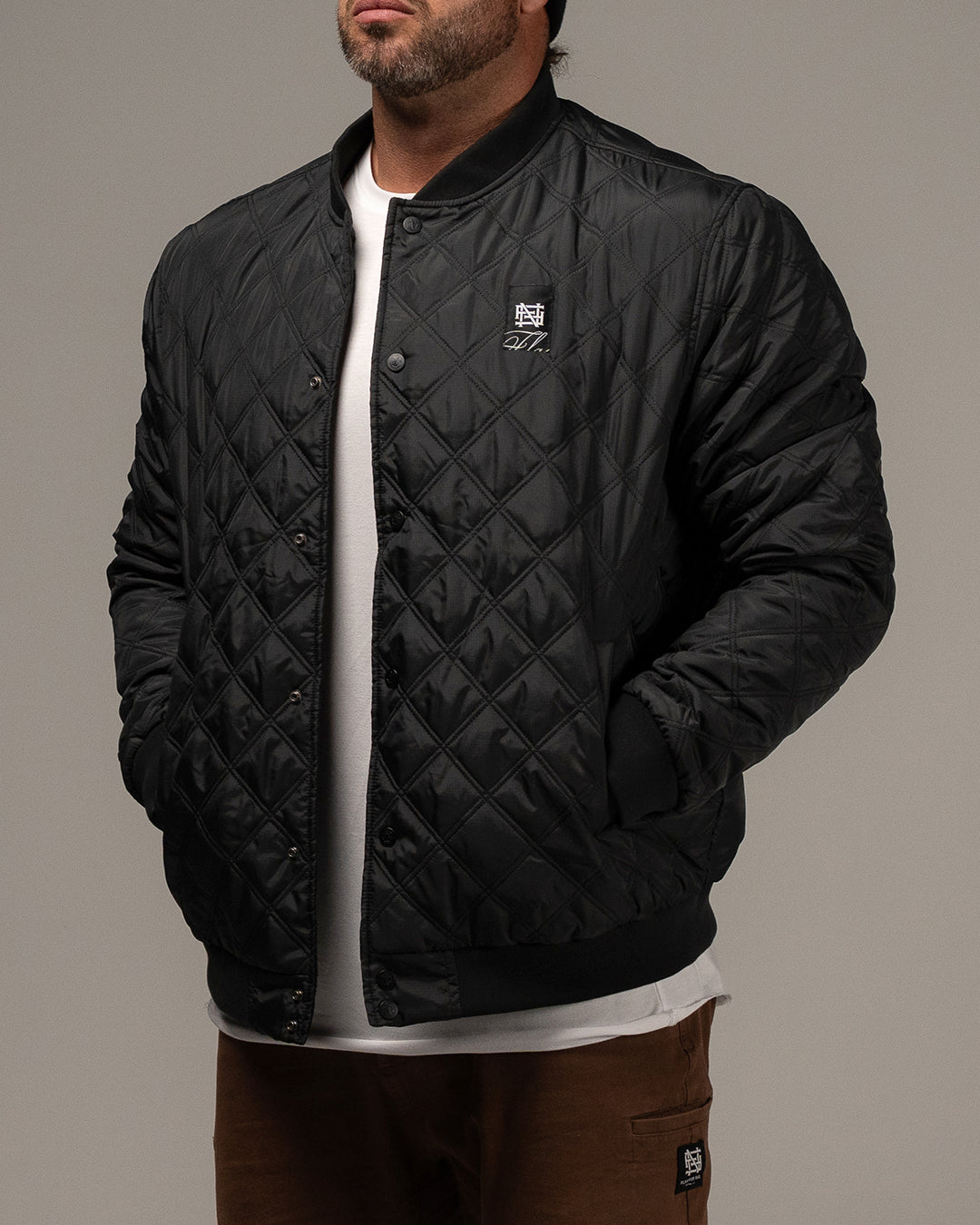 BOMBER JACKET - BLACK