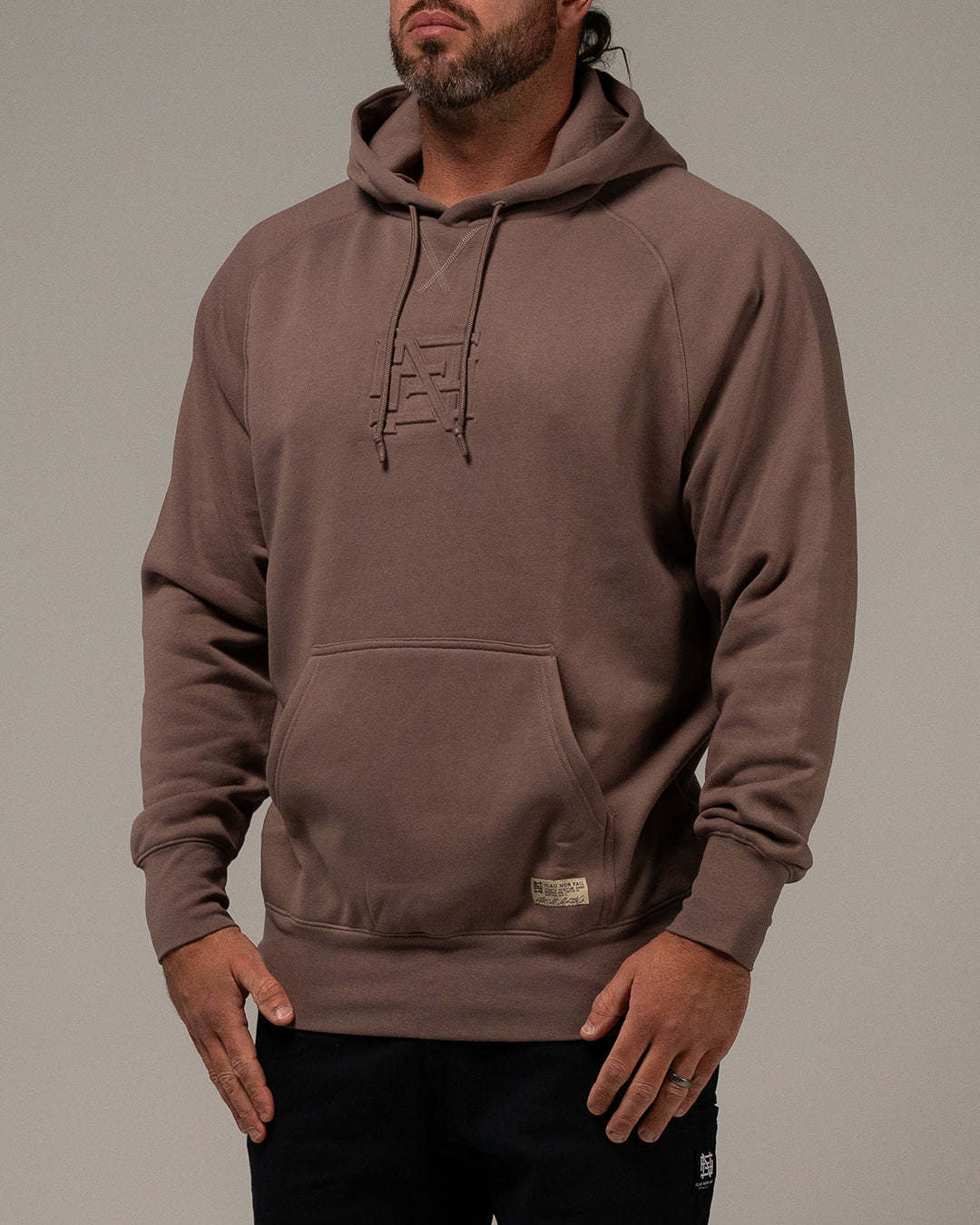 EMBOSSED PULLOVER-EARTH