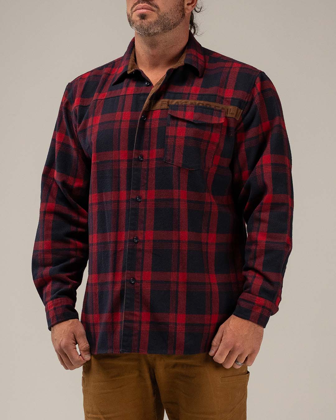 MEN'S FOREVER FLANNEL - RED