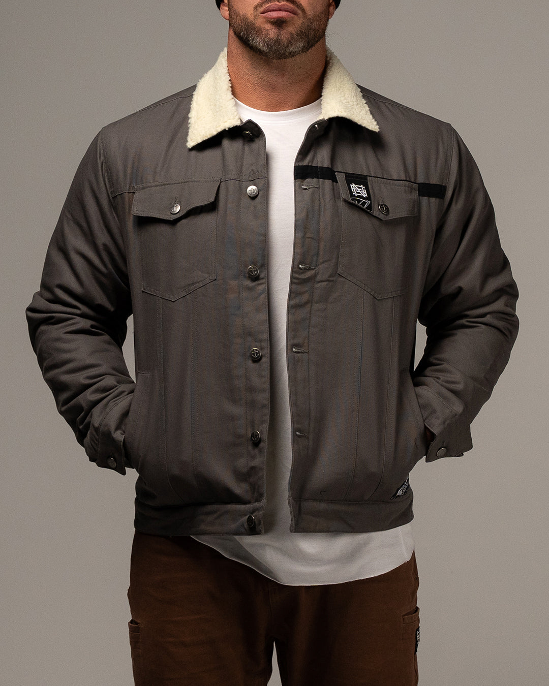 FOREVER JACKET - GREY – FLAG NOR FAIL