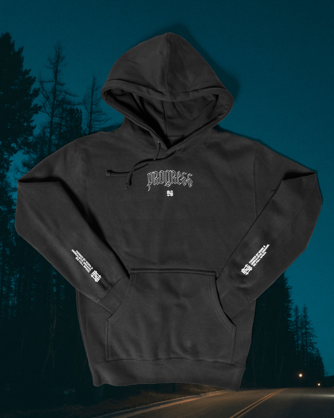 MANTRA HOODIE - BLACK