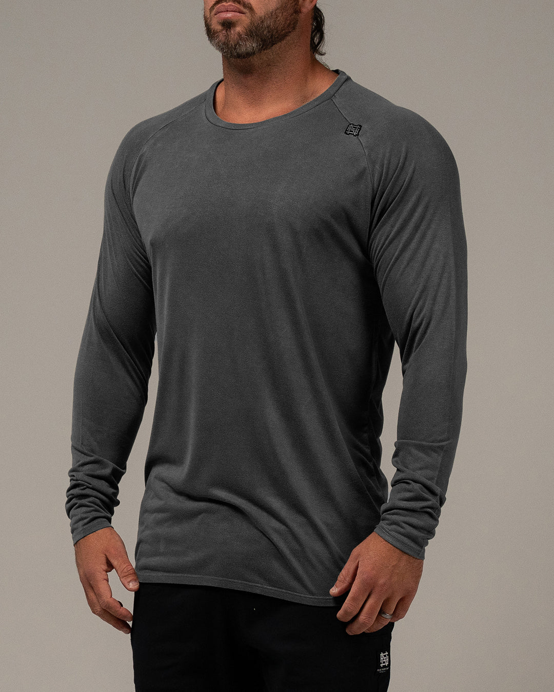 MOTO LONG SLEEVE - BLACK