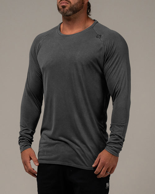 MOTO LONG SLEEVE - BLACK