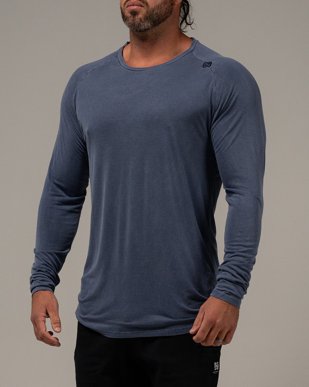MOTO LONG SLEEVE - BLUE