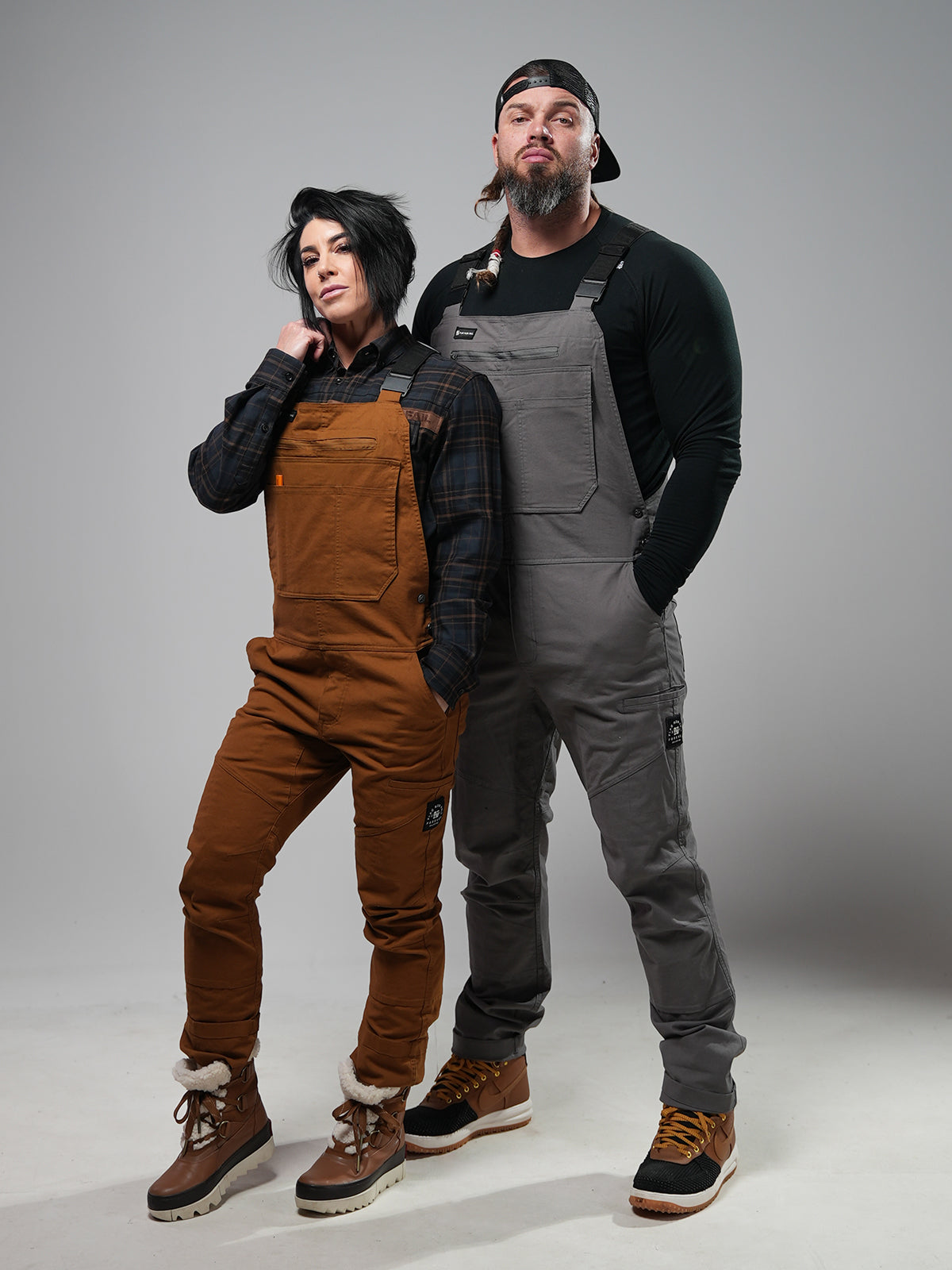 FOREVER OVERALLS - GREY – FLAG NOR FAIL