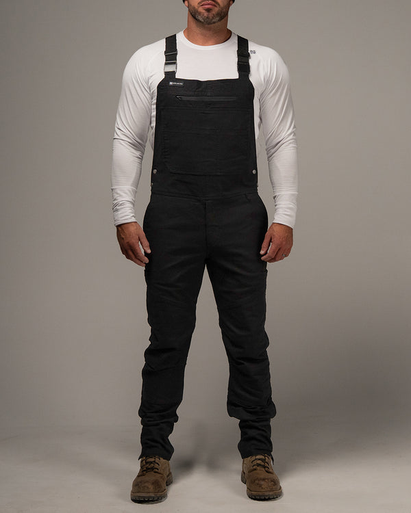 FOREVER OVERALLS - BLACK – FLAG NOR FAIL