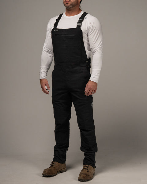 FOREVER OVERALLS - BLACK – FLAG NOR FAIL