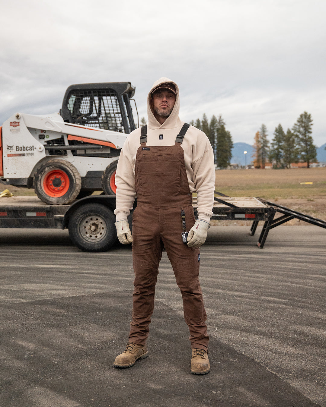 FOREVER OVERALLS - CHOCOLATE – FLAG NOR FAIL