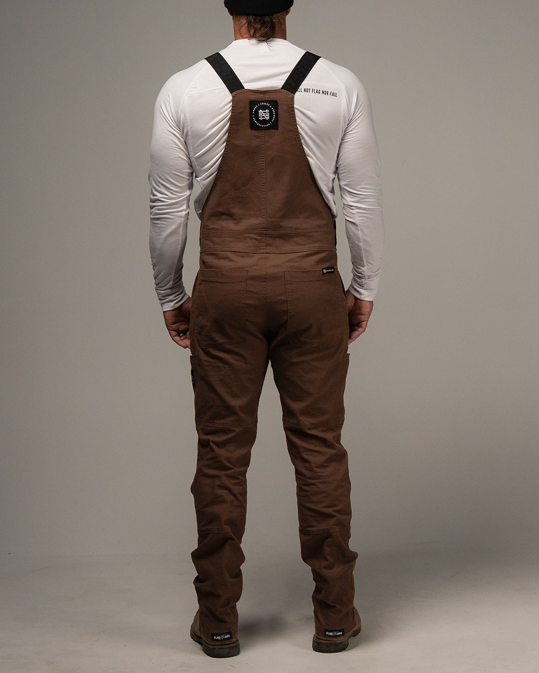 FOREVER OVERALLS - CHOCOLATE – FLAG NOR FAIL