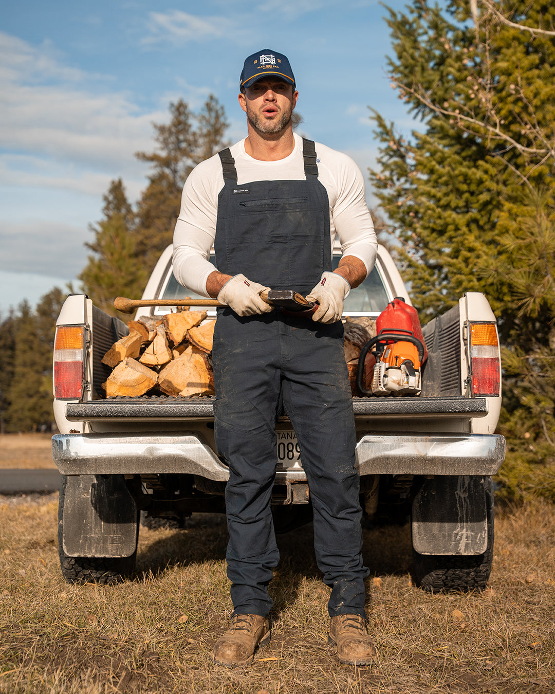 FOREVER OVERALLS - NAVY