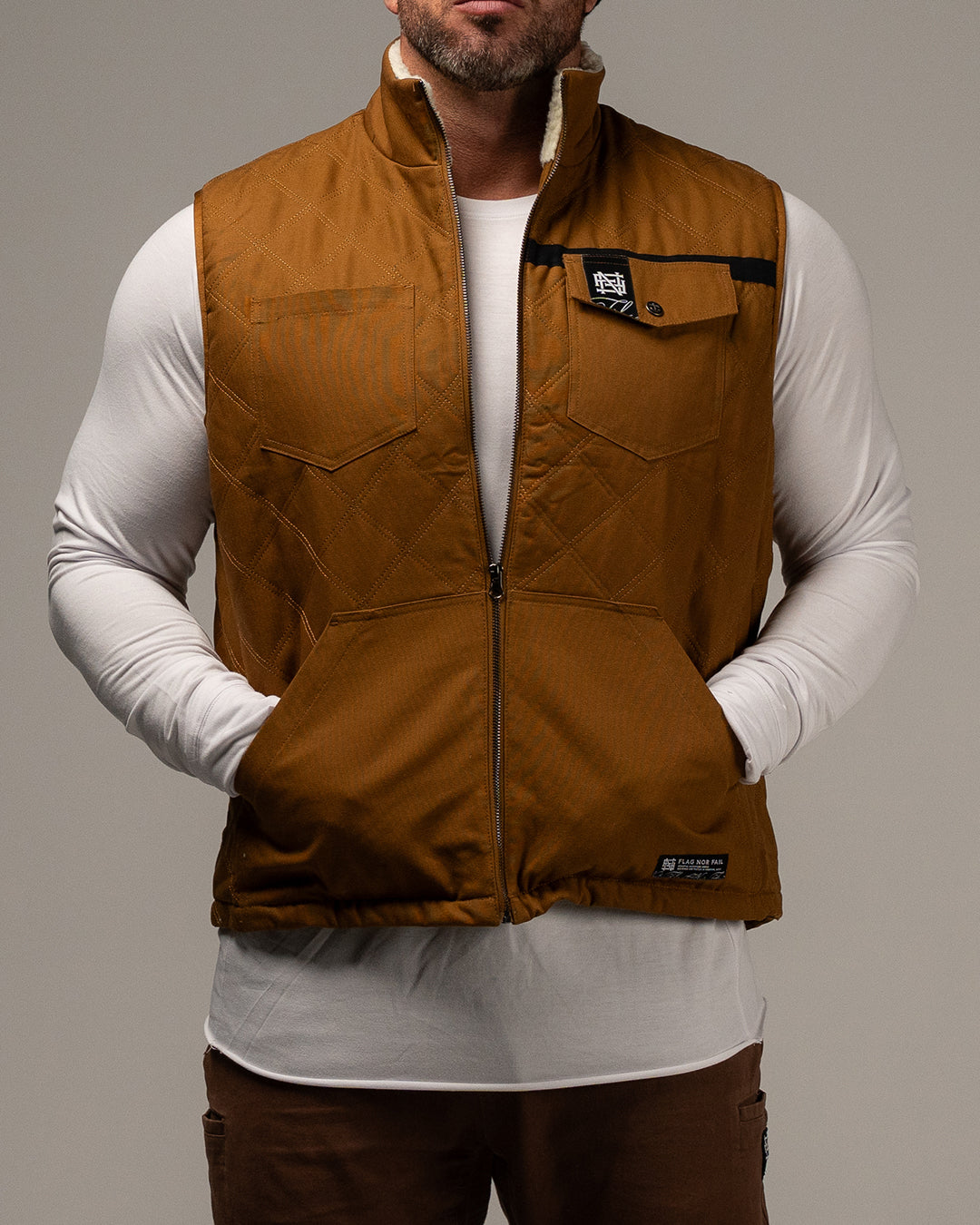 FOREVER VEST - TIMBER