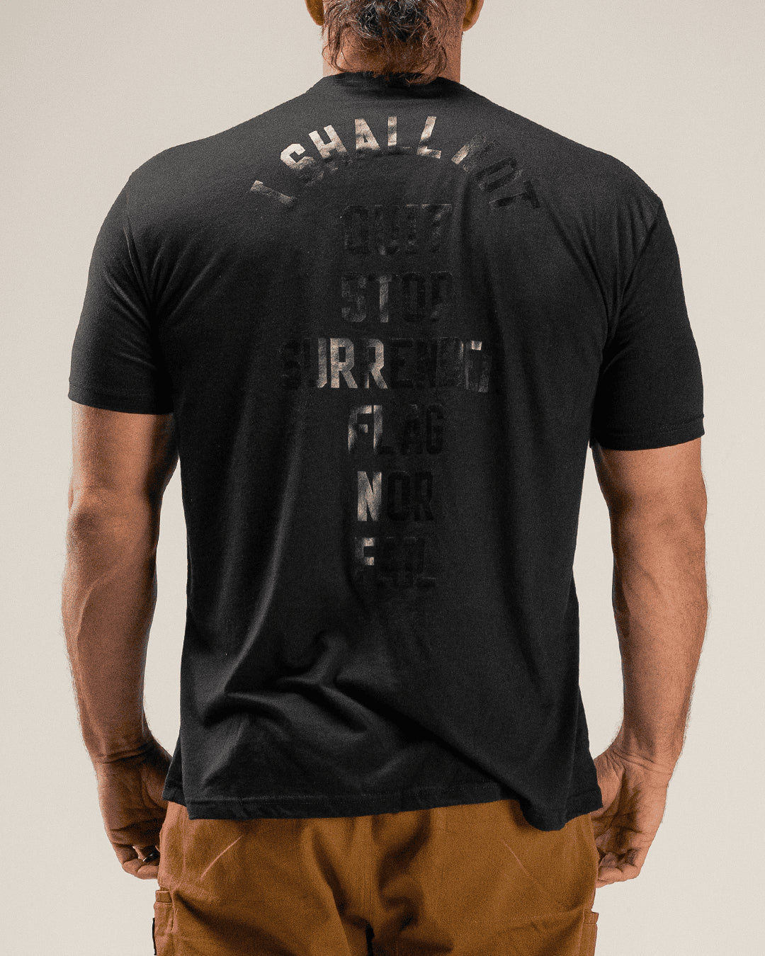 ANTHEM TEE - BLACK/BLACK