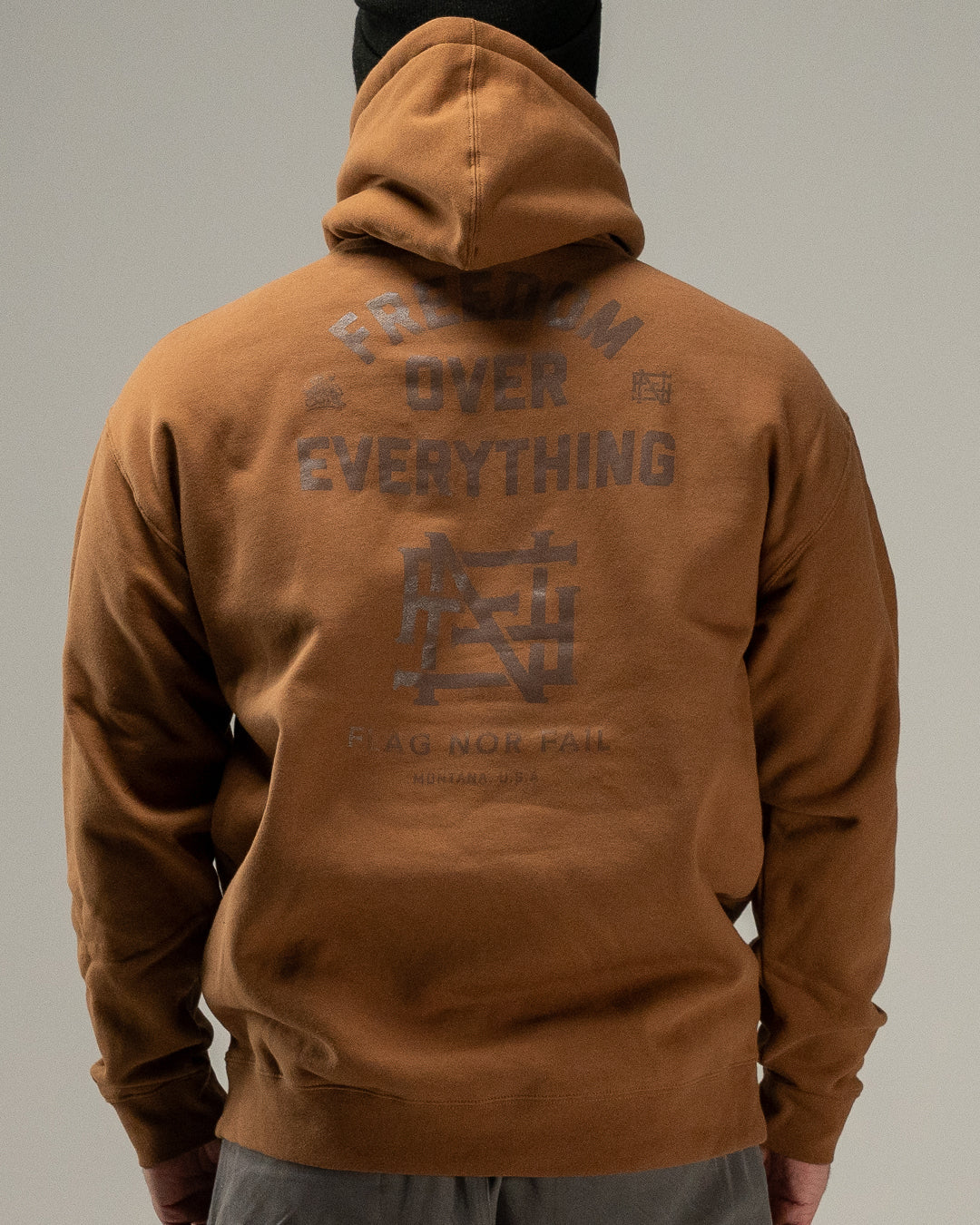 FREEDOM HOODIE - SADDLE