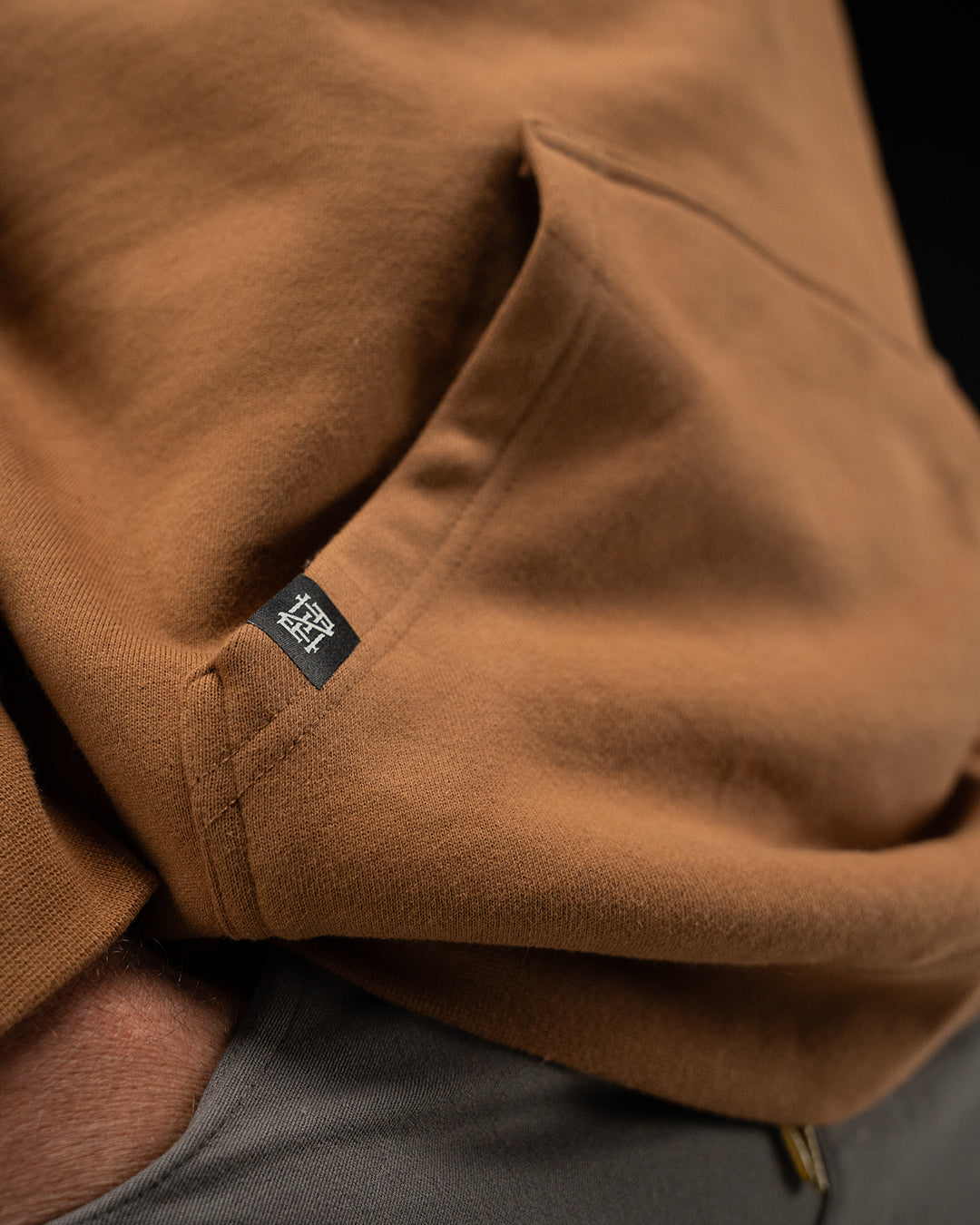 FREEDOM HOODIE - SADDLE