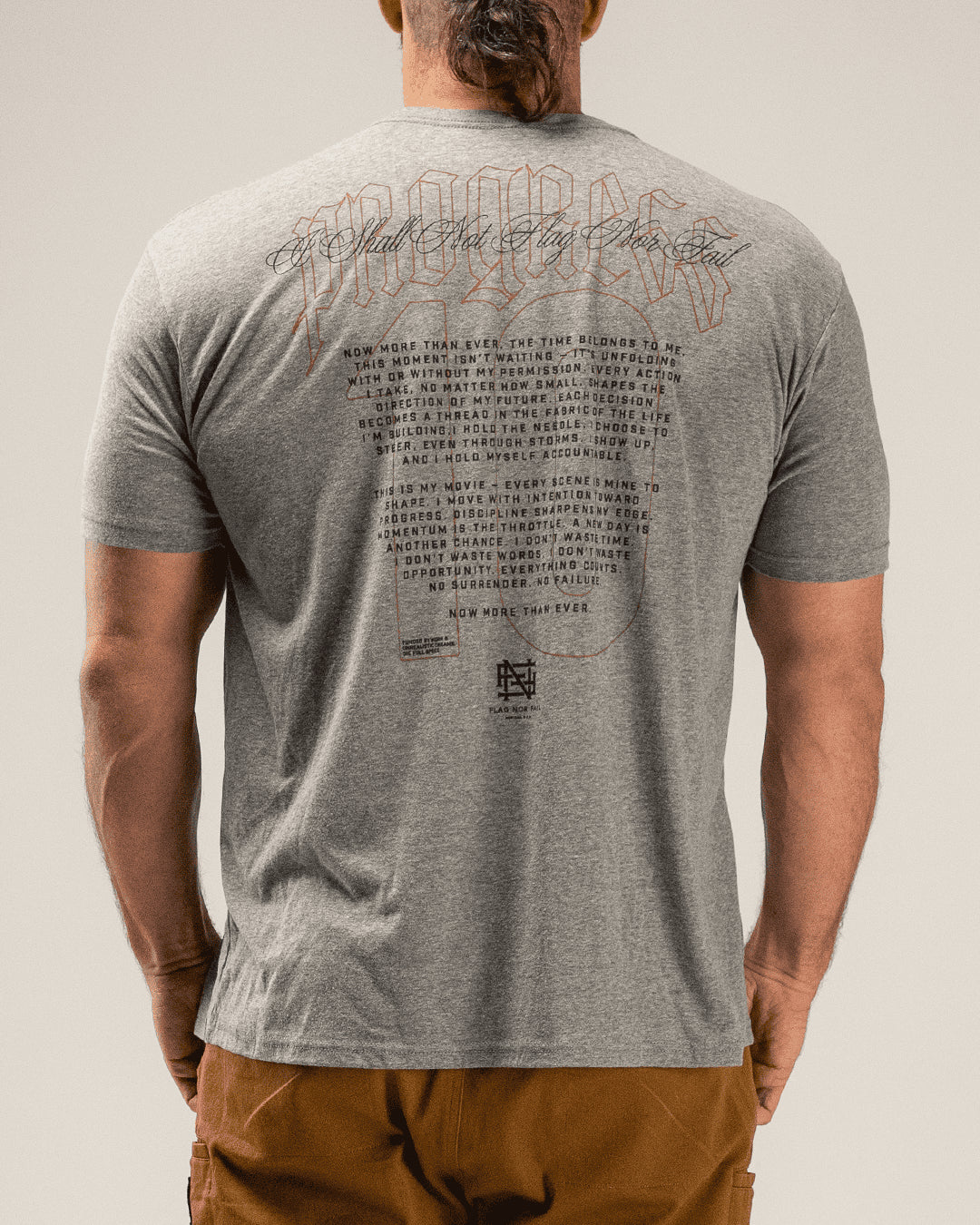 MANTRA TEE - GREY
