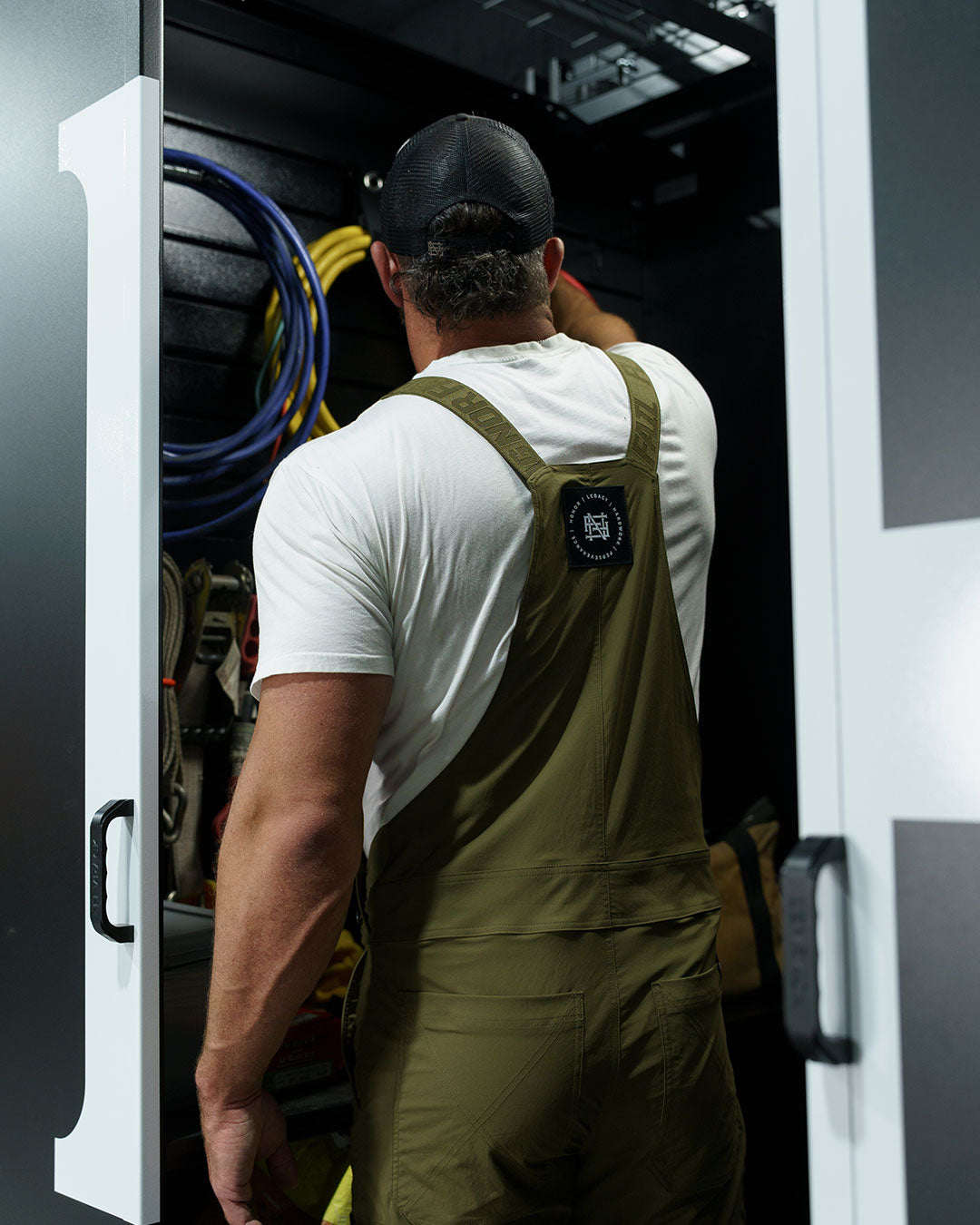 FOREVER OVERALLS - SUMMER WEIGHT OLIVE – FLAG NOR FAIL