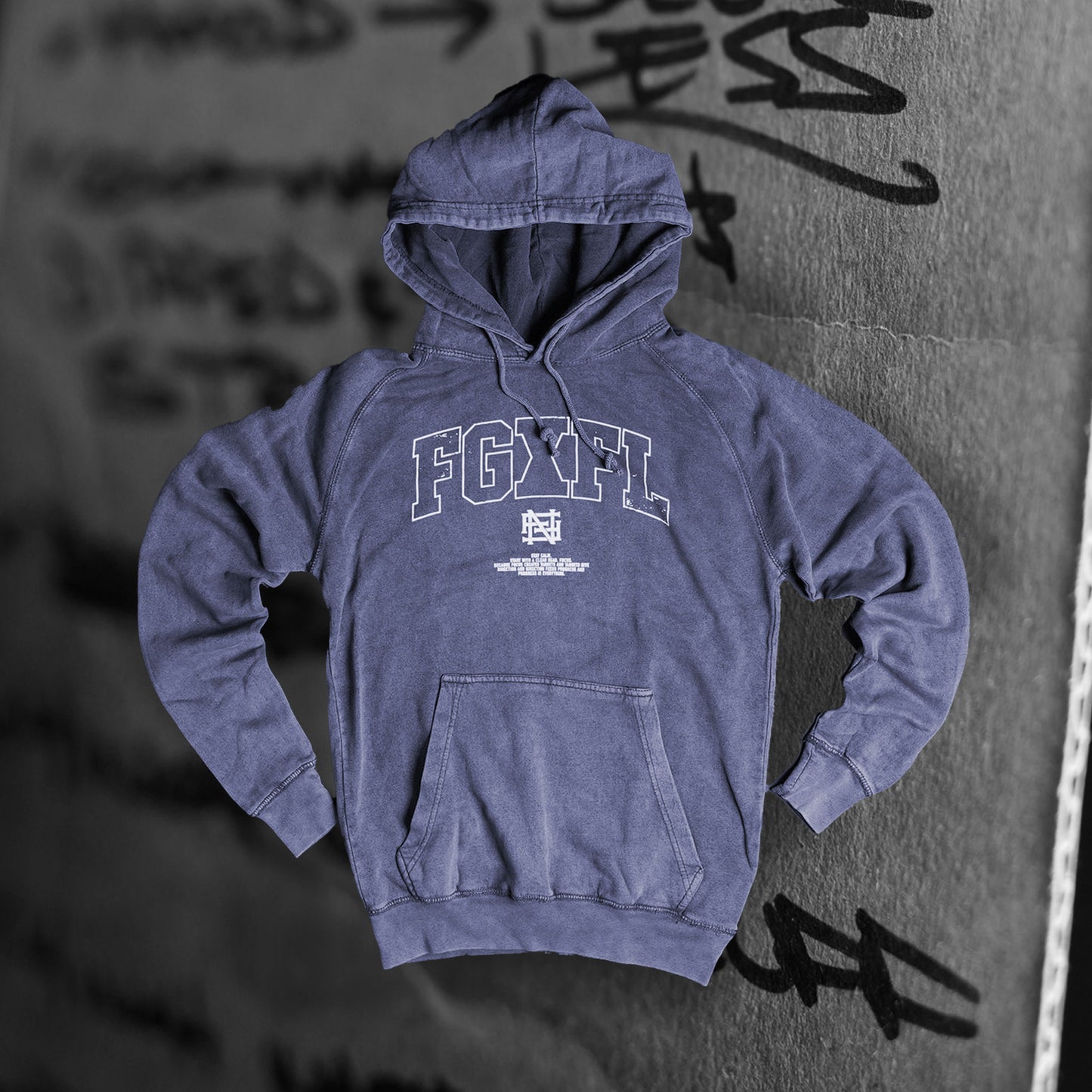 ARCH HOODIE - NAVY