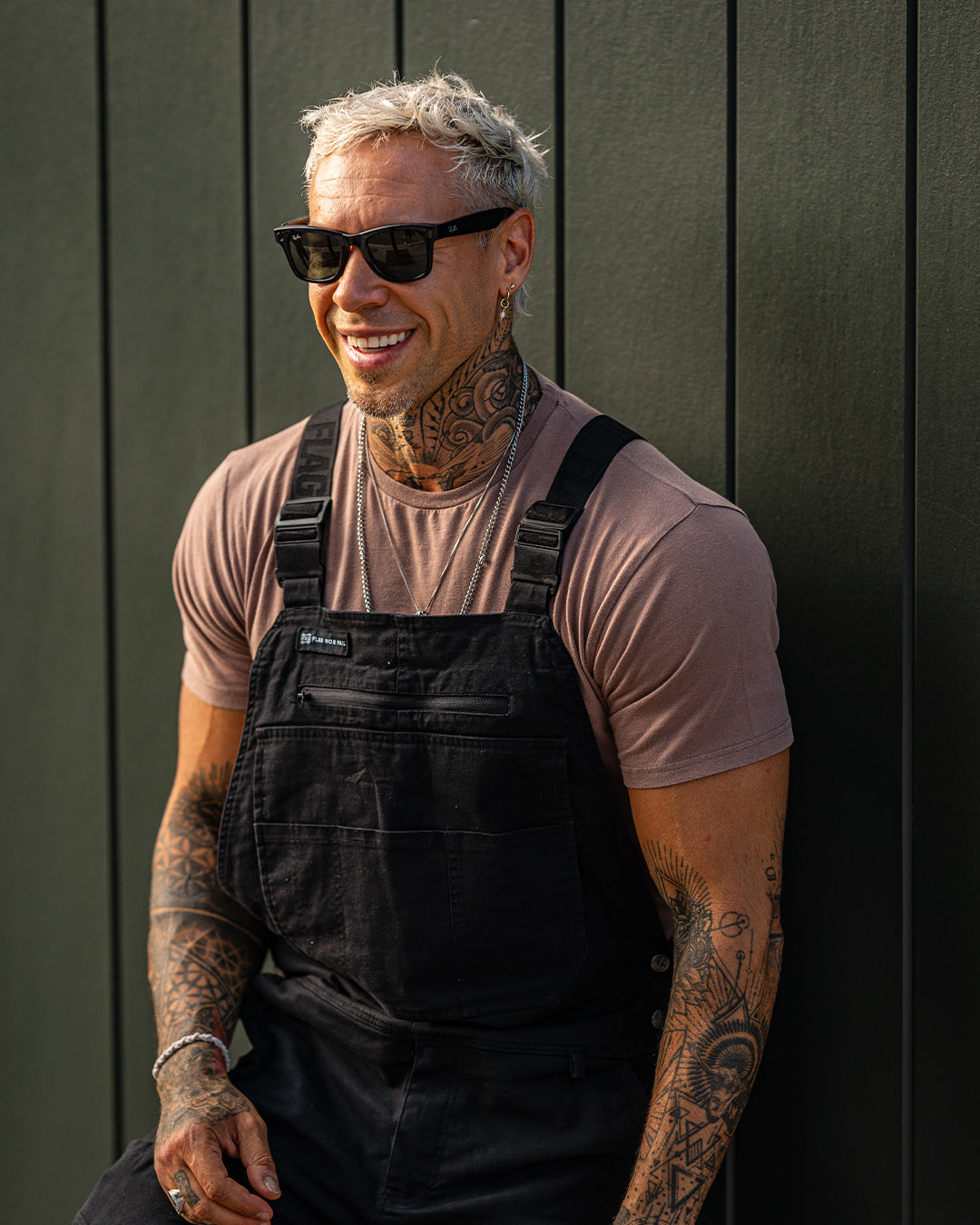 ⭐︎CFT. Tag overalls/Black Women's - Overalls - Black Power Stretch | Naked & Famous