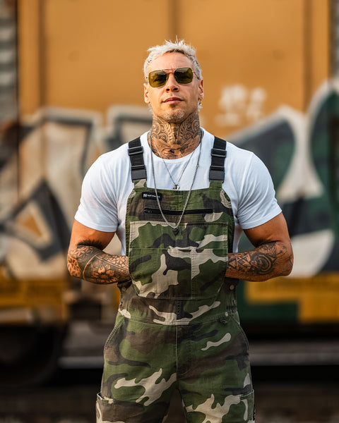 パンツ EMOBROTHER Camouflage Overalls Cargo CARGO – EMOBROTHER