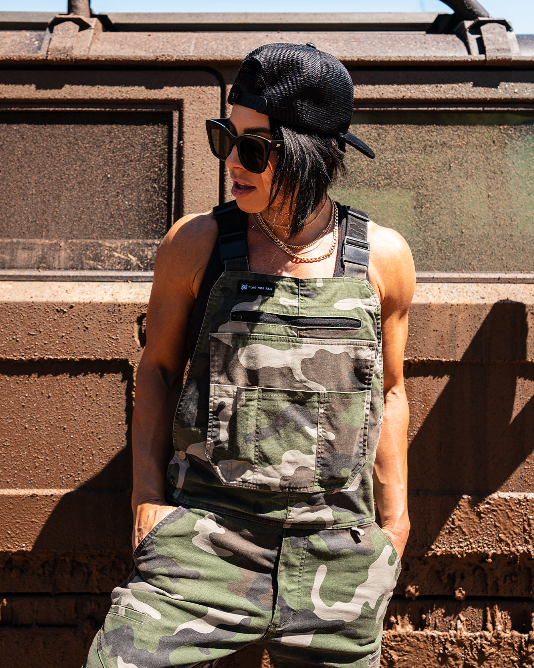 FOREVER OVERALLS - CAMO