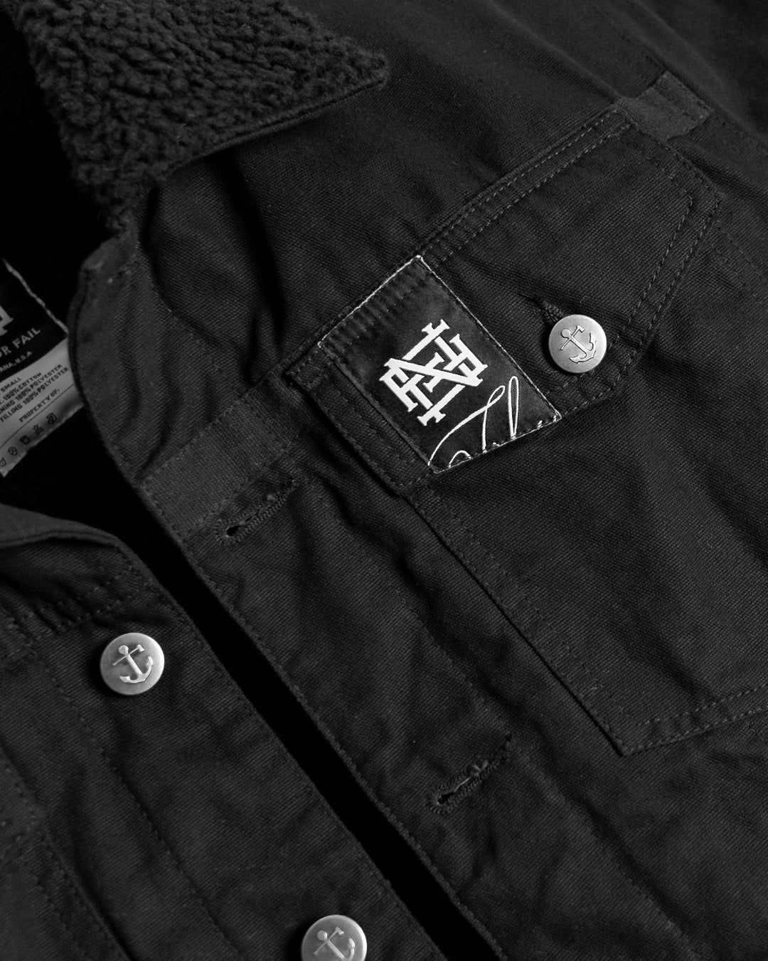 FOREVER JACKET - BLACK – FLAG NOR FAIL