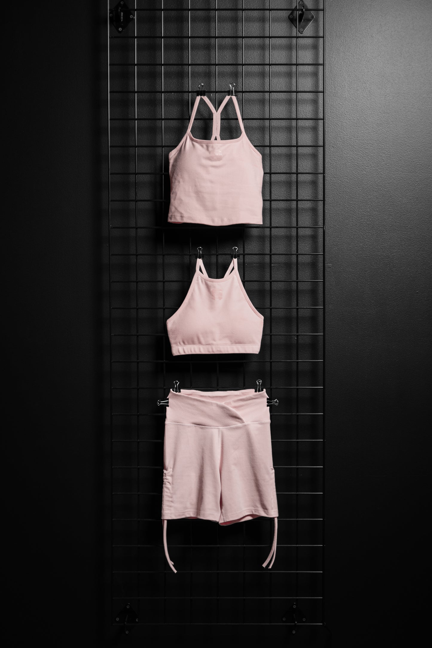 WOMENS RIBBED TANK - PINK