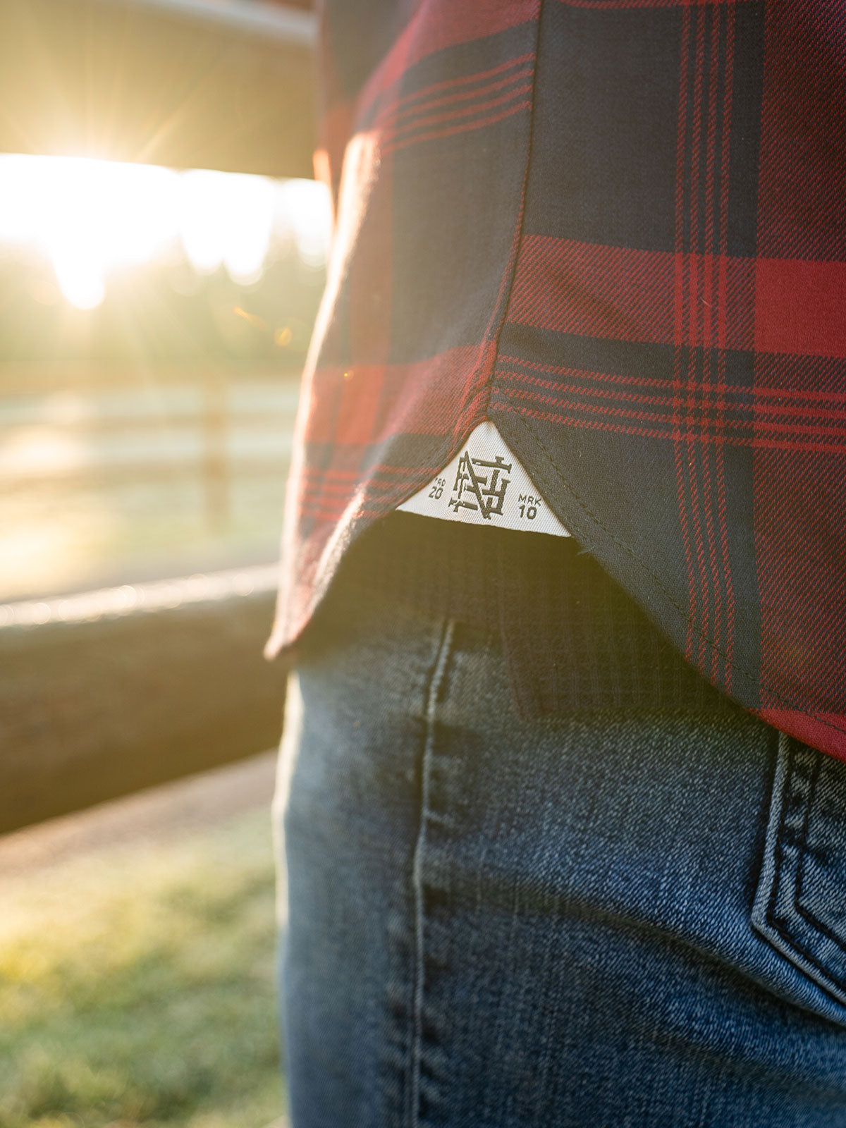 MIDWEIGHT FOREVER FLANNEL - RED – FLAG NOR FAIL