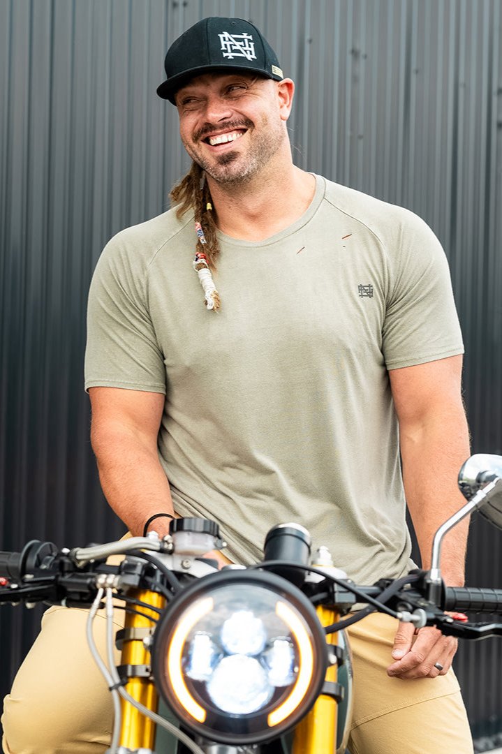 MOTO TEE - BLACK