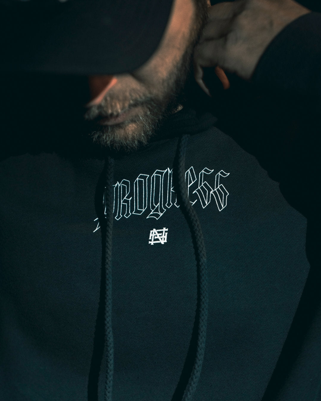MANTRA HOODIE - SLATE – FLAG NOR FAIL