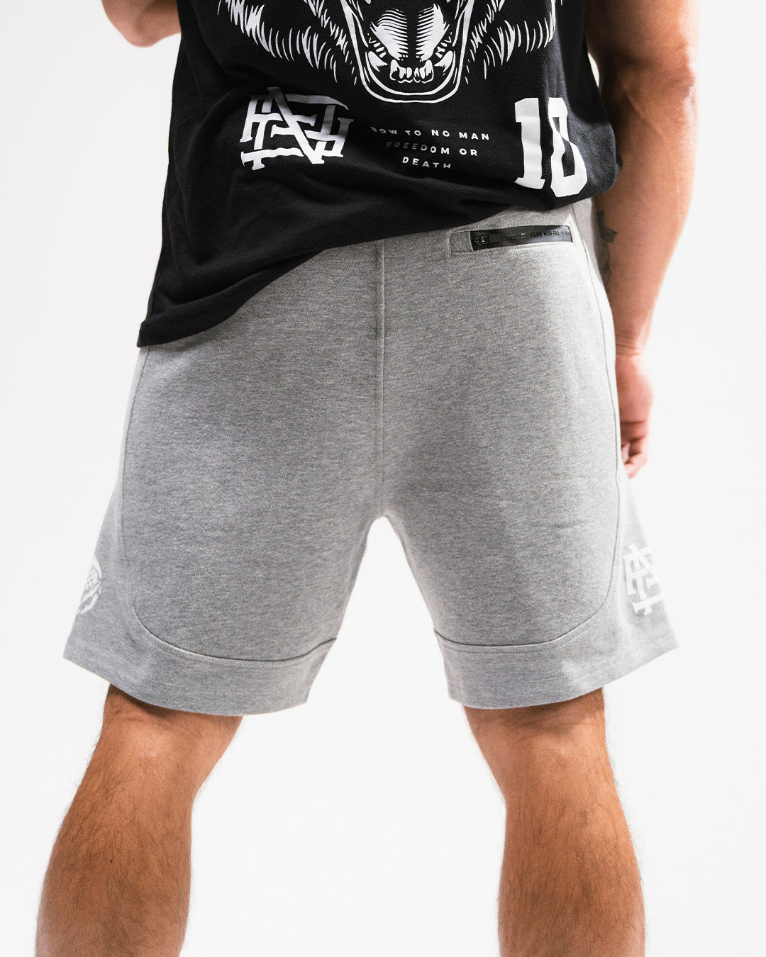 RACE BEAR SWEATSHORTS - GREY