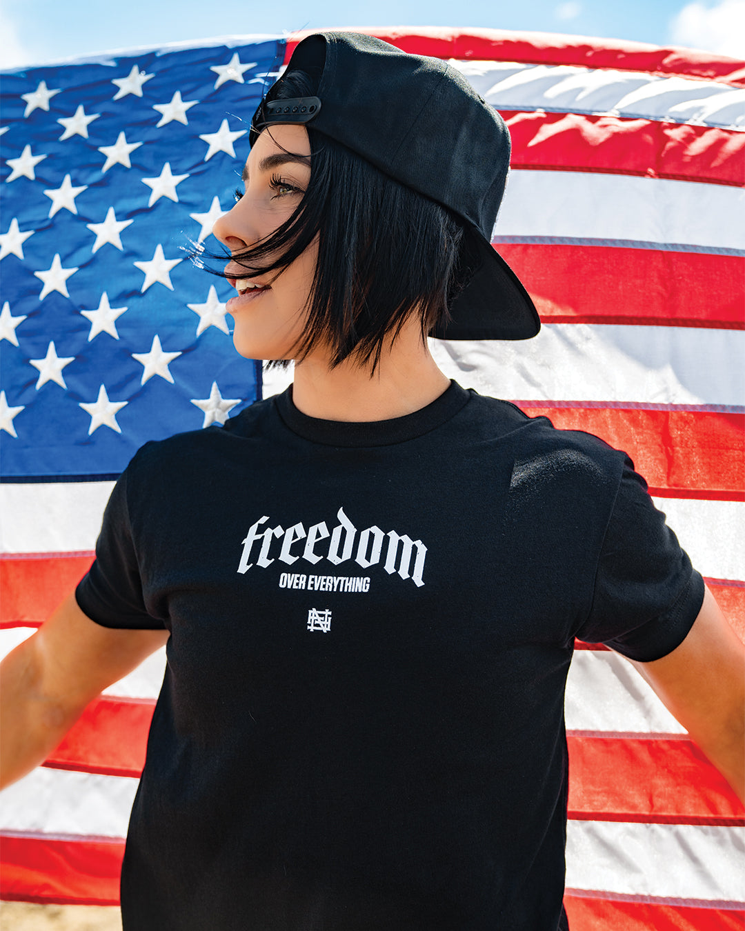 REVOLUTION 4TH OF JULY TEE - BLACK