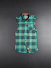 MIDWEIGHT FOREVER SLEEVELESS FLANNEL-GREEN thumbnail