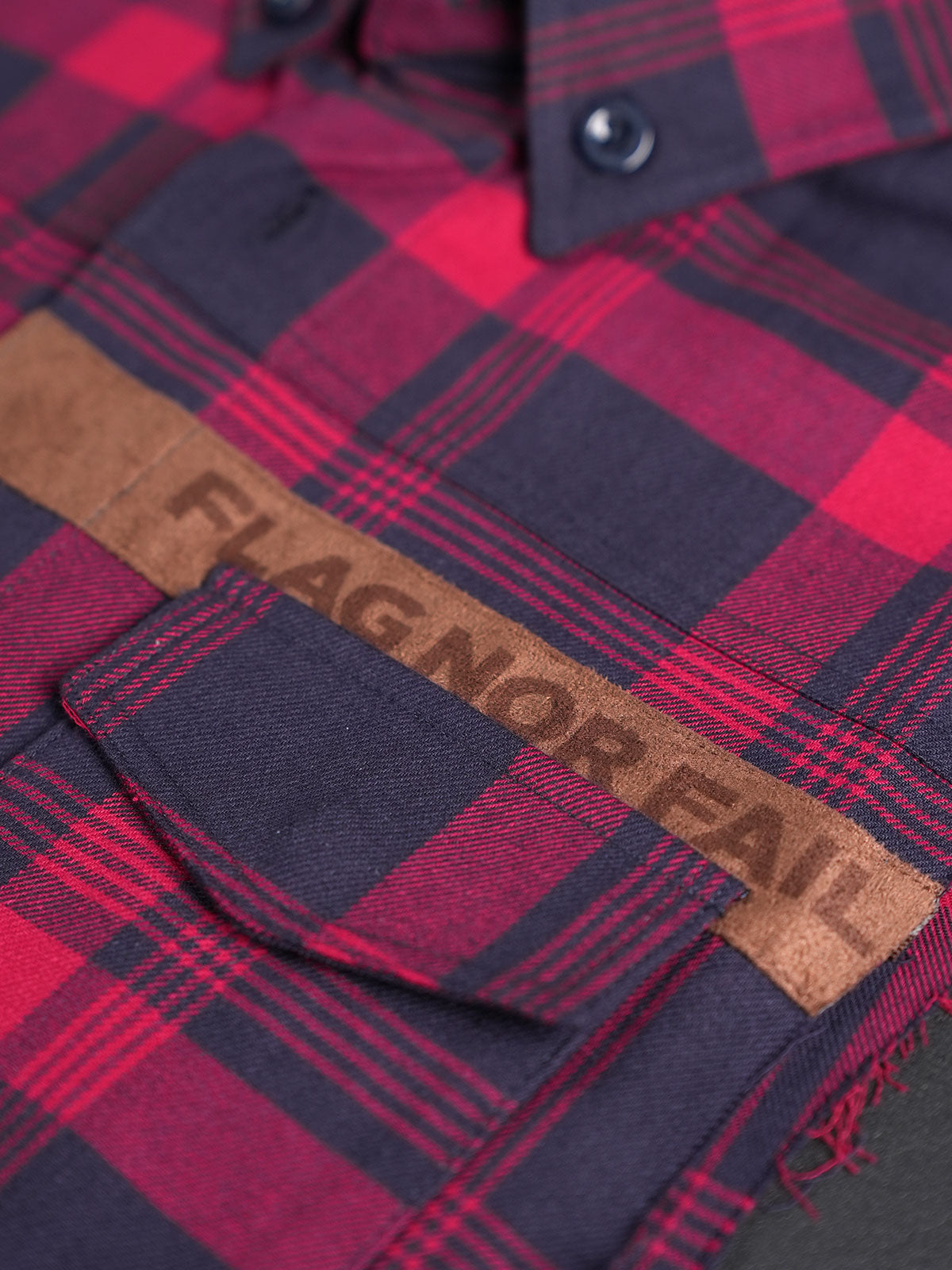 MIDWEIGHT FOREVER SLEEVELESS FLANNEL-RED