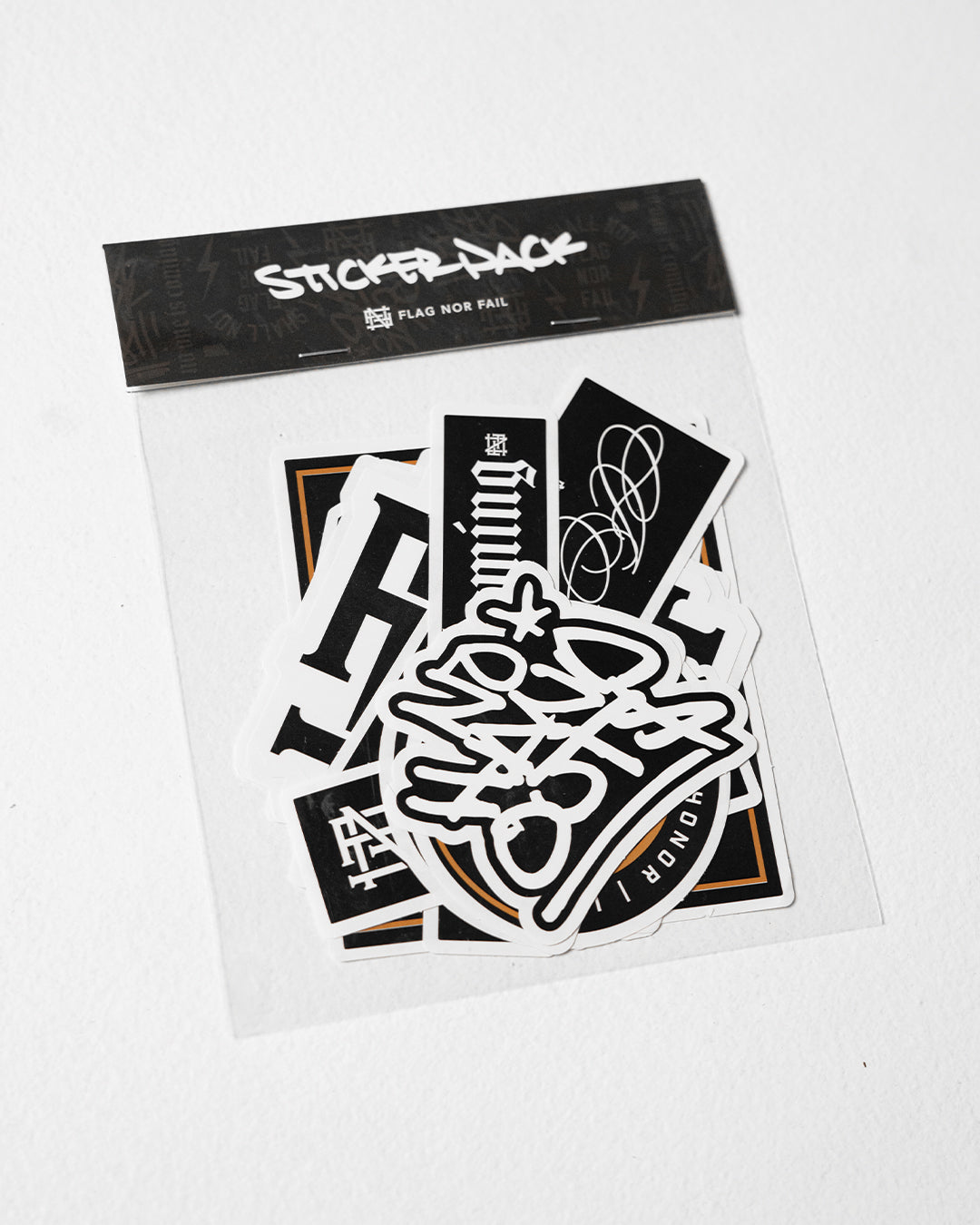 FNF STICKER PACK - BLACK