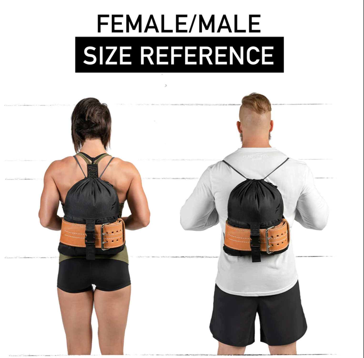 Flag nor fail gym bro backpack shop