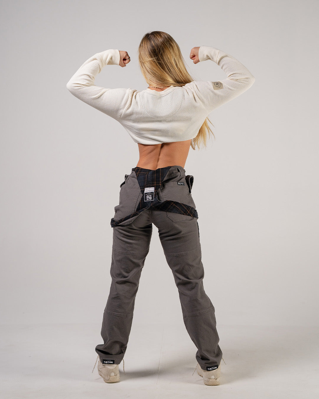 ENFOLD☆ 2023AW WIDE-OVERALLS ☆グレー ENFOLD☆ 2023AW WIDE-OVERALLS ☆グレー