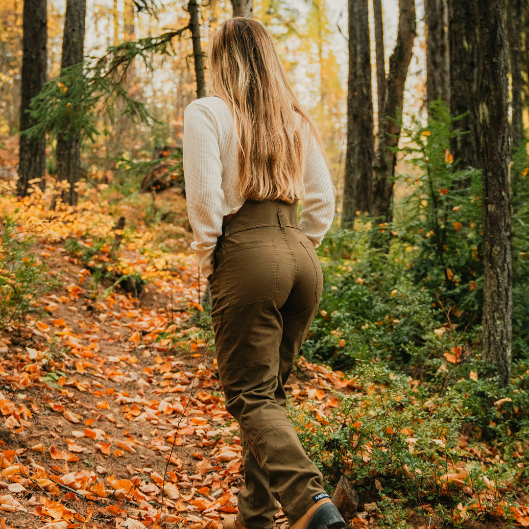 WOMENS FOREVER OVERALLS - OLIVE