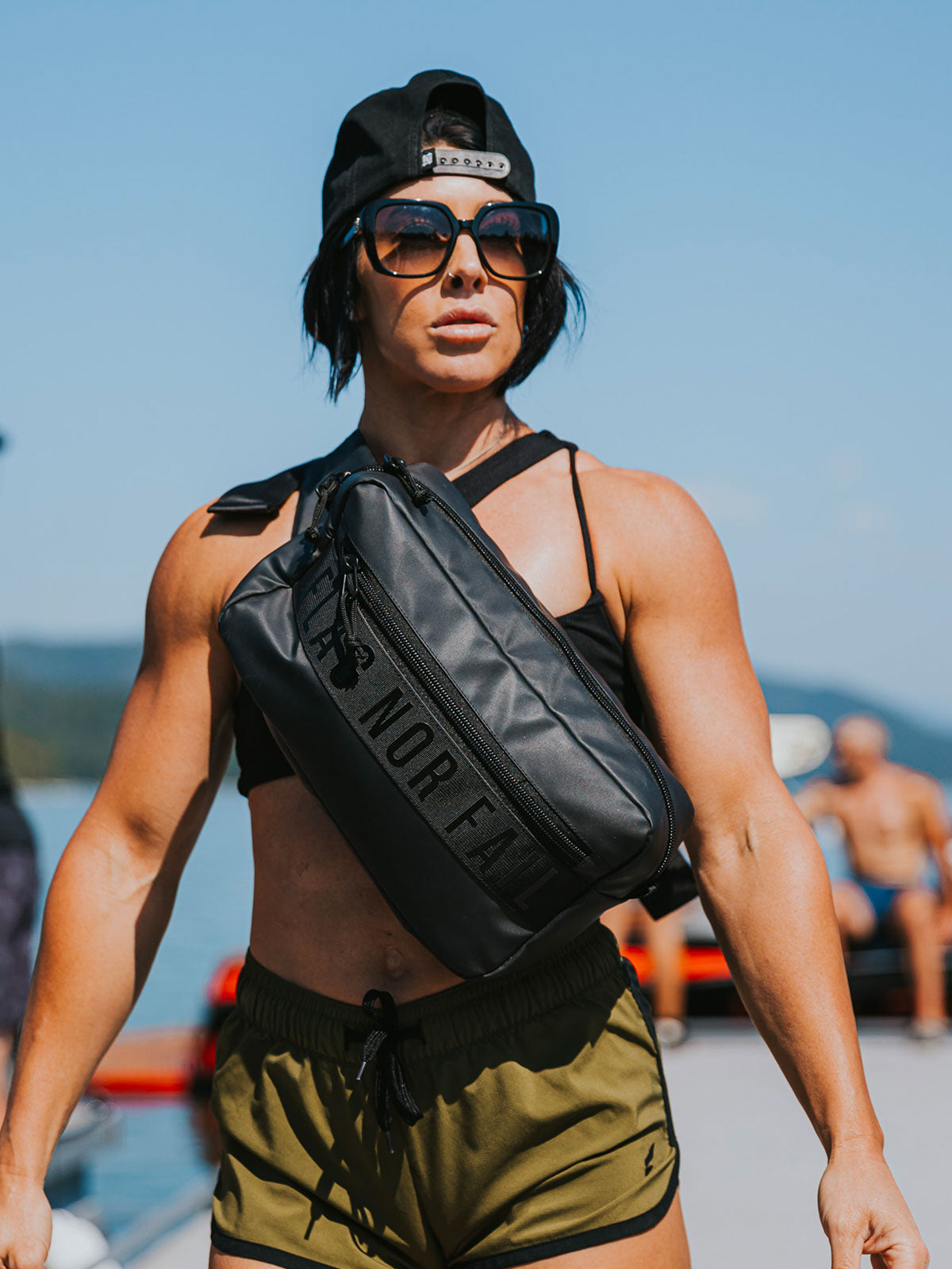 MOMENTUM SLING BAG 7L- BLACK – FLAG NOR FAIL