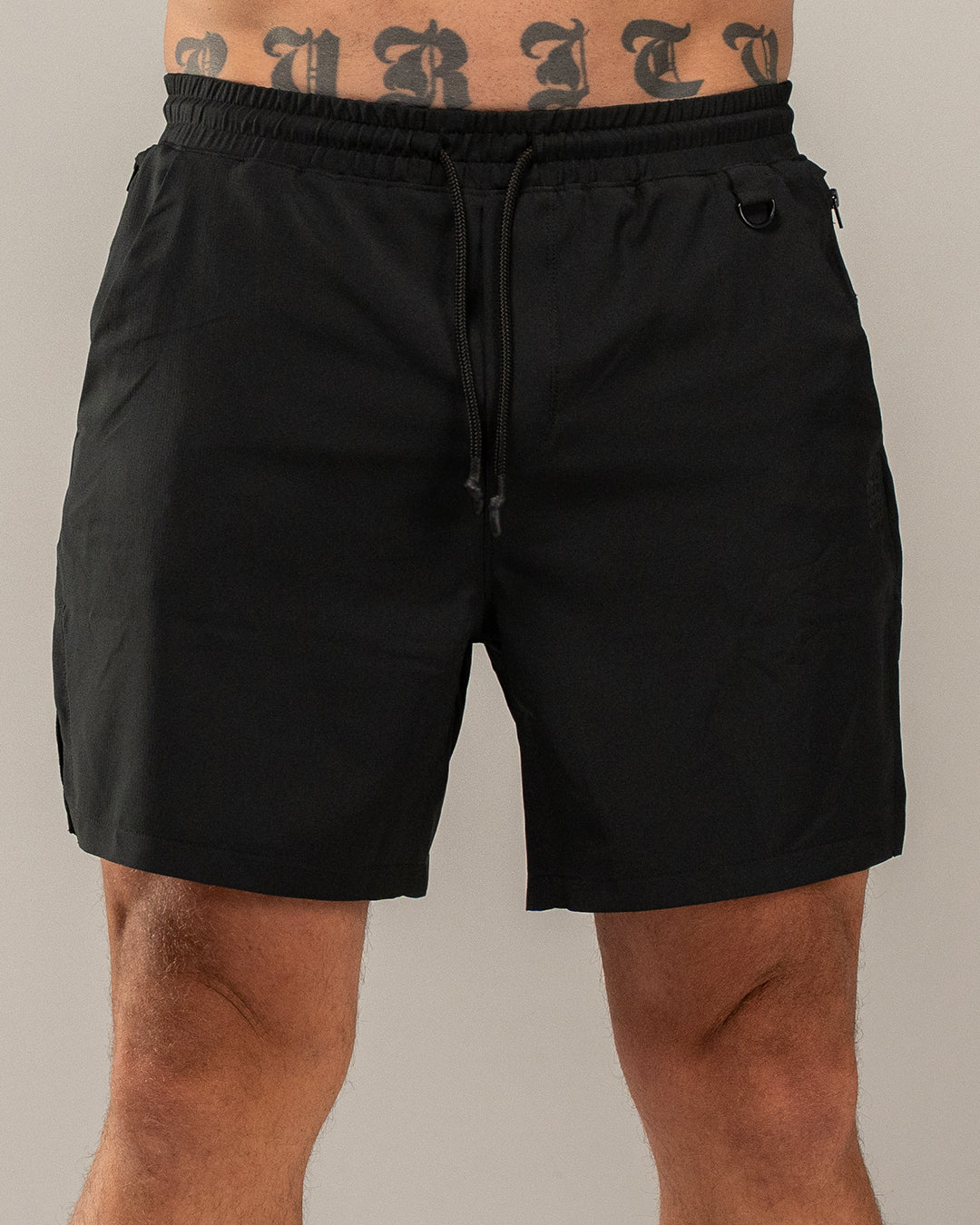 MENS HYBRID SHORTS - BLACK