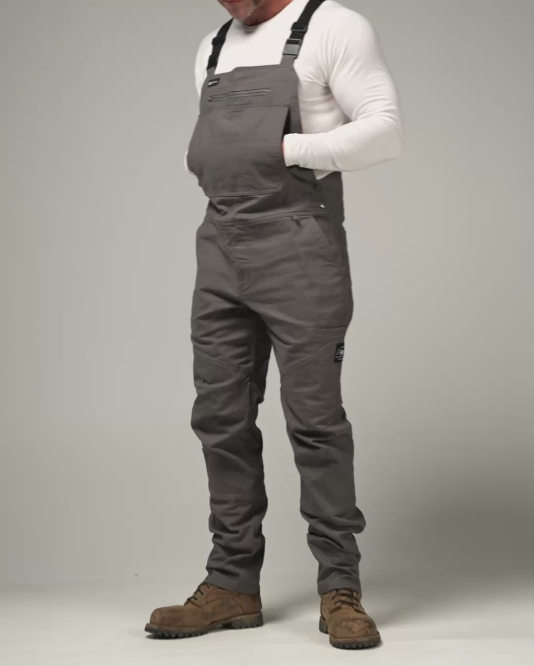 FOREVER OVERALLS - GREY – FLAG NOR FAIL