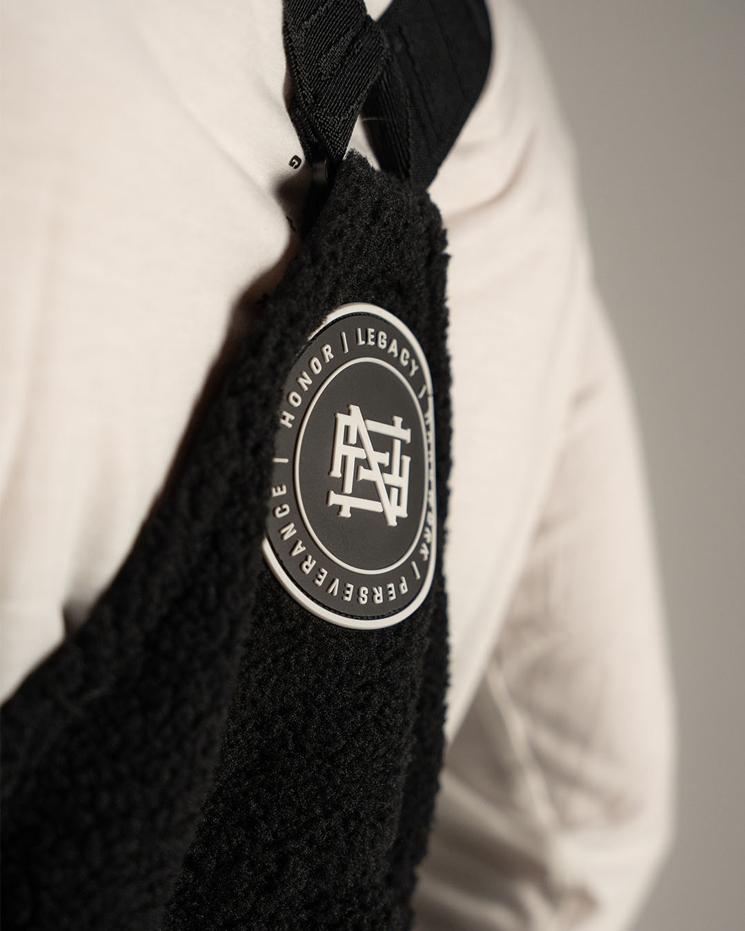 WOMENS OVERALLS - BLACK SHERPA