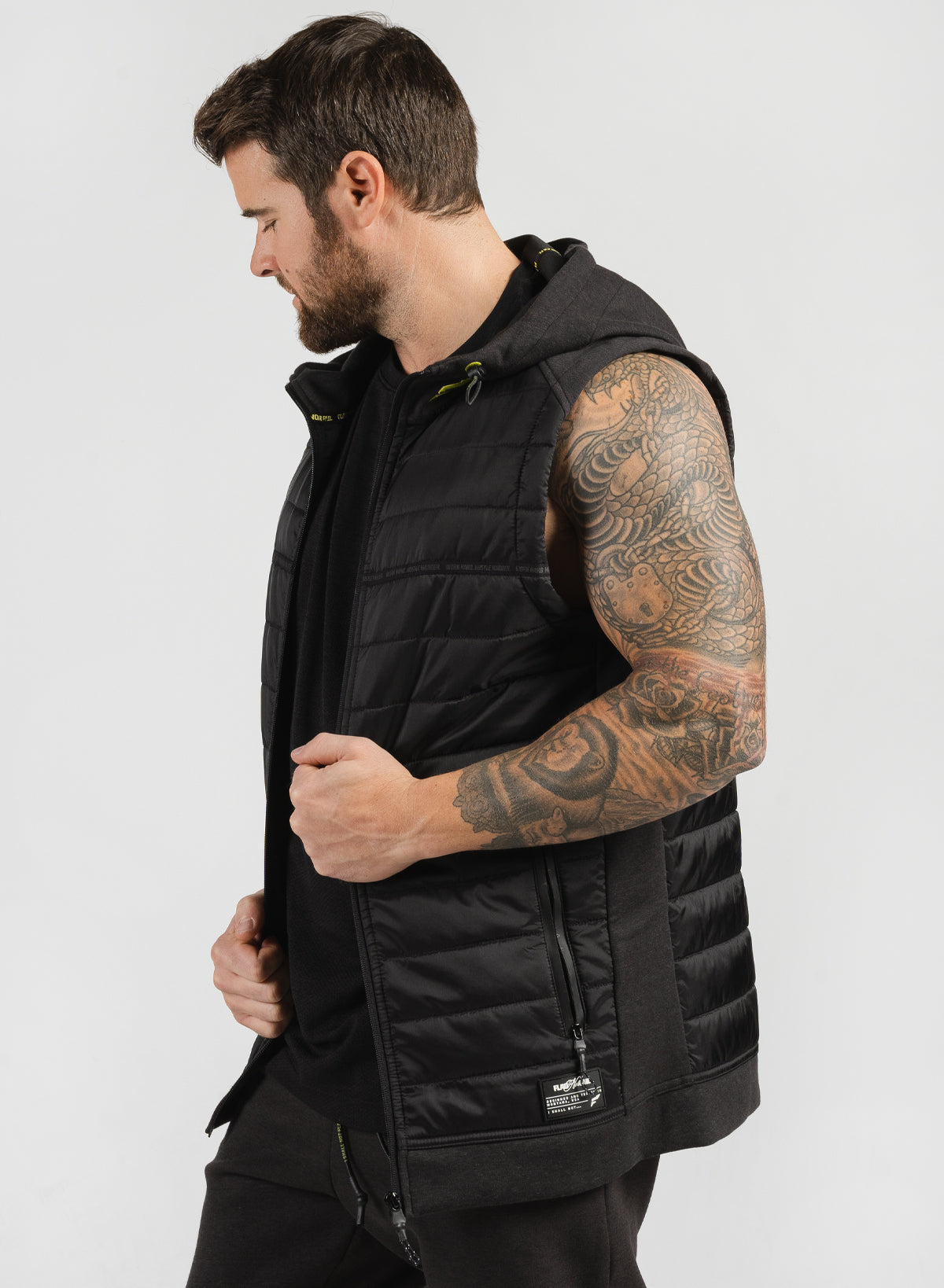 MEN'S TEK VEST - BLACK – FLAG NOR FAIL
