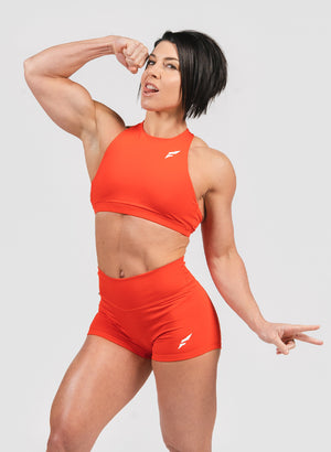 VIVID SPORTS BRA - RED - FLAG NOR FAIL