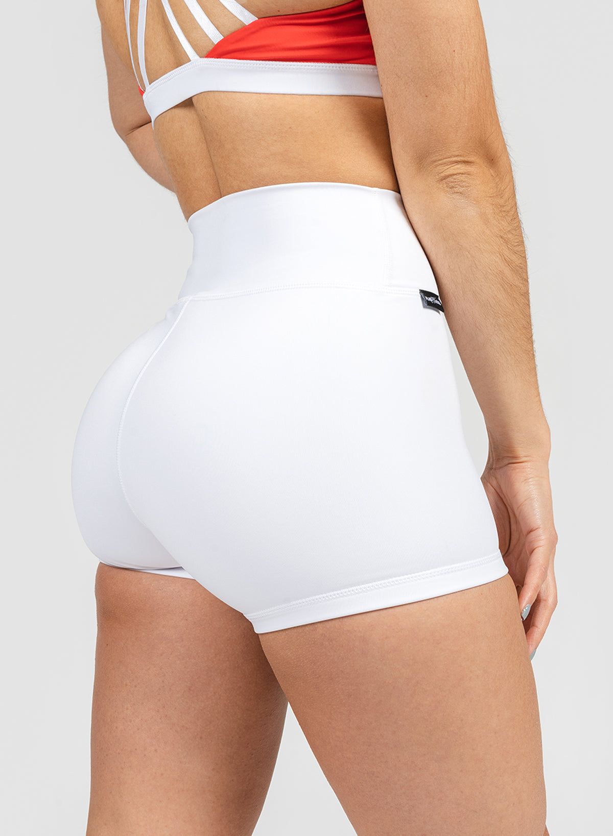 VIVID 2.0 COMPRESSION SHORTS WHITE FLAG NOR FAIL